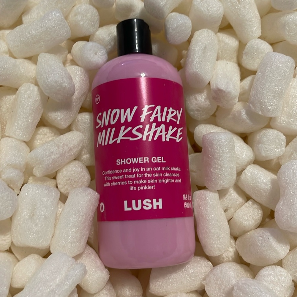 Lush Cosmetics Snow Fairy Milkshake - 16.9 oz - New, sealed